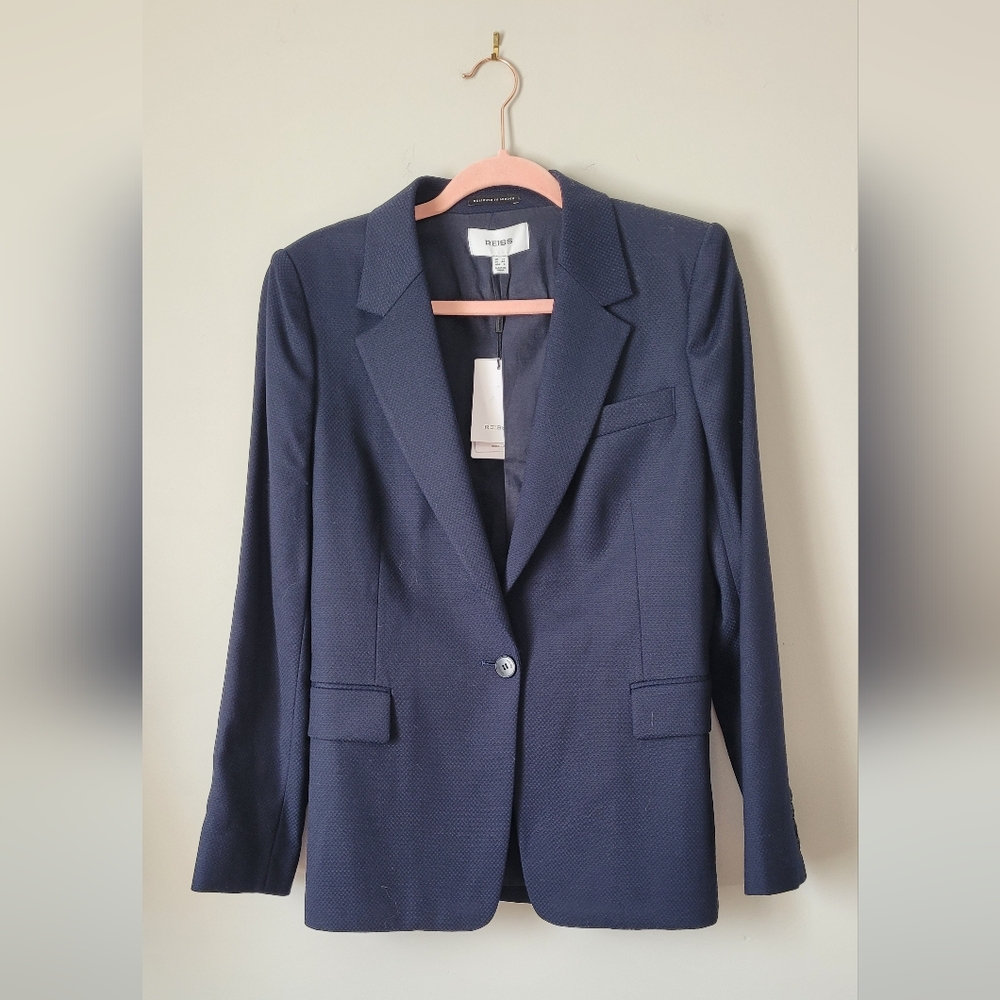 🆕️ Reiss 'Haillie' Textured Slim Fit Blazer